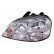 Headlight left H1+H7 including actuator 8132961 Van Wezel