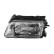Headlight left H4 0323961 Van Wezel