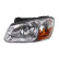 Headlight left H4 123-1101LMLDEM1 Depo