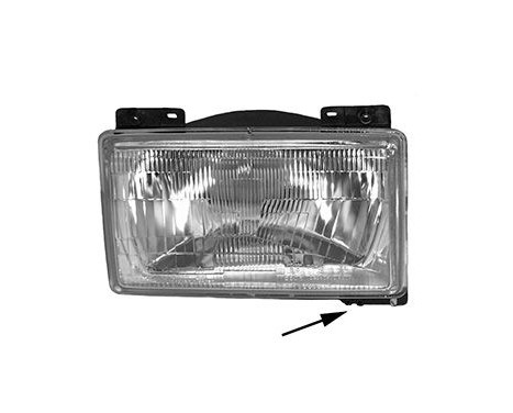Headlight left H4 1745951 Van Wezel, Image 2