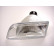 Headlight left H4 AND JUST 0908947 Van Wezel, Thumbnail 2