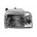 Headlight left H4 + DUPLO 4335947 Van Wezel, Thumbnail 3