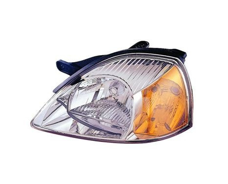Headlight left H4 only from 2002, Orange Flashing light including MOTOR 8316961 Van Wezel