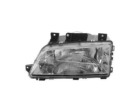 Headlight left H4 without distance control 4045941 Van Wezel