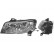 Headlight left H7+H1+H1. to '03 5-door 1626961 Van Wezel, Thumbnail 3