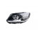 Headlight left H7+H15 +Electric Motor 5735961 Van Wezel