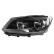 Headlight left H7+H15 +Electric Motor 5735961 Van Wezel, Thumbnail 2