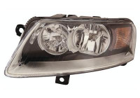 Headlight left H7+H15 including actuator 0340961 Van Wezel