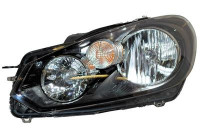 Headlight left H7+H15 Type Valeo 5863961 Van Wezel