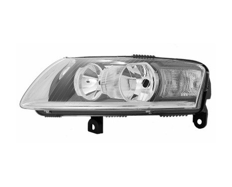 Headlight left H7+H7 0318961 Van Wezel