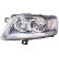 Headlight left H7+H7 0318961 Van Wezel, Thumbnail 2