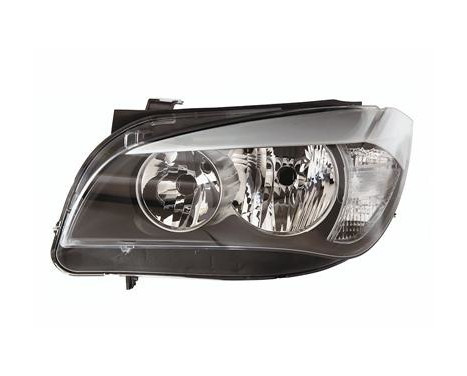 Headlight left H7+H7 +electric 0678961 Van Wezel