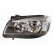Headlight left H7+H7 +electric 0678961 Van Wezel