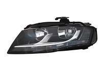 Headlight left H7+H7 including actuator 0327961 Van Wezel