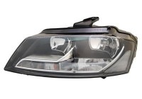 Headlight left H7+H7 including actuator 0334961 Van Wezel