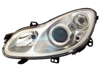 Headlight left H7+H7 including actuator 2911961 Van Wezel