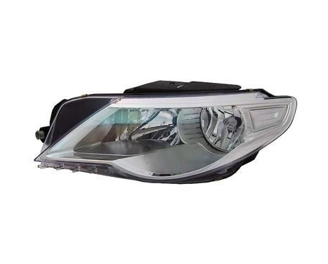 Headlight left H7+H7 including actuator 5841961 Van Wezel, Image 2