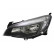 Headlight left H7+H7 including actuator motor smoked 3749963 Van Wezel