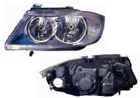 Headlight left H7+H7 Type ZKW 0657963 Van Wezel