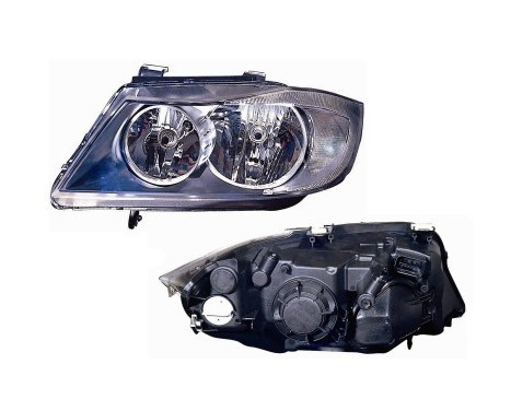 Headlight left H7+H7 Type ZKW 0657963 Van Wezel