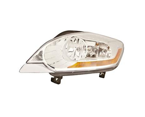 Headlight left H7+H7 without Headlight WASH HOLES including MOTOR 1905961 Van Wezel