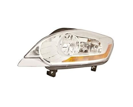 Headlight left H7+H7 without Headlight WASH HOLES including MOTOR 1905961 Van Wezel, Image 2