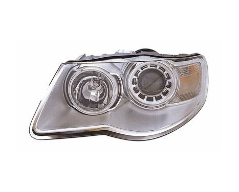 Headlight left H7+H9 including actuator 5847961 Van Wezel