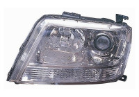 Headlight left H7+HB3 +ElektrischReg. 5250961 Van Wezel