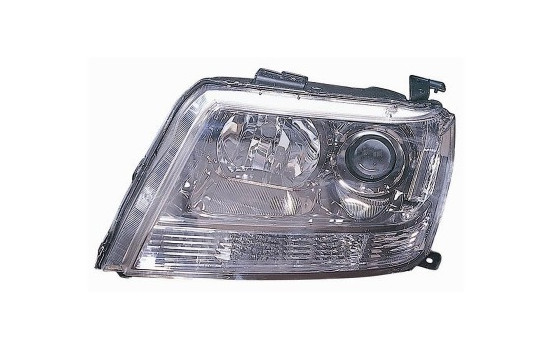 Headlight left H7+HB3 +ElektrischReg. 5250961 Van Wezel