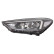 Headlight left H7/HB3 LED 221-1196LMLDEM2 Depo