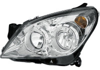 Headlight, left, halogen 1LG 270 370-631 Hella