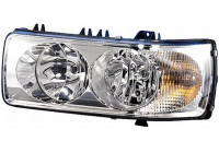 Headlight, left, halogen 1LJ 247 046-071 Hella