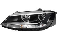 Headlight, left, halogen 1LL 010 395-031 Hella