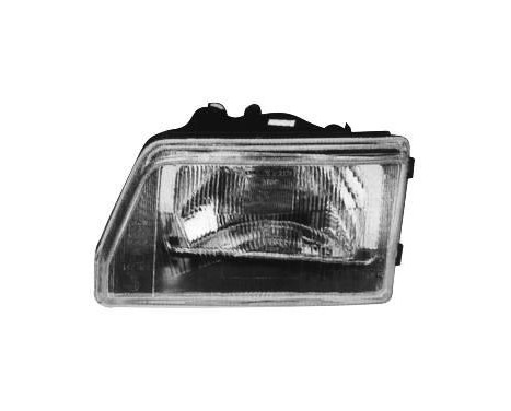 Headlight left Hydraulically Adjustable 1758965 Van Wezel