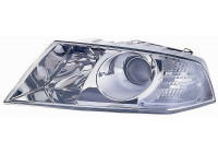 Headlight left LOOK'Xenon' H7+H1 7622963 Van Wezel