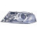 Headlight left LOOK'Xenon' H7+H1 7622963 Van Wezel, Thumbnail 2