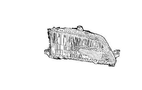Headlight left Man.Verst. & ElectricAdjust. until '97 4036941 Van Wezel, Image 3