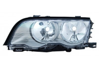 Headlight left SILVER until 8/'02 including actuator 0646961 Van Wezel