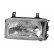 Headlight left TYPE I/II 5874941 Van Wezel