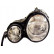 Headlight left until '00 2 X H7 3028951 Van Wezel
