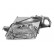 Headlight left until '01 including ENGINE 2732961 Van Wezel