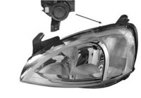 Headlight left until '03 3777961 Van Wezel