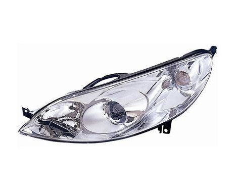 Headlight left until '08 H7+H1 +Electric Motor 4060961 Van Wezel