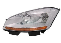 Headlight left until '10 H7+H1 including actuator 0972961 Van Wezel
