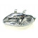 Headlight left until '98 +ELECTRIC (screwed actuator motor) 2527963 Van Wezel, Thumbnail 3