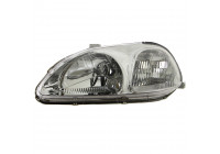 Headlight left until '98 +ELECTRIC (screwed actuator motor) 2527963 Van Wezel