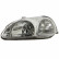 Headlight left until '98 +ELECTRIC (screwed actuator motor) 2527963 Van Wezel