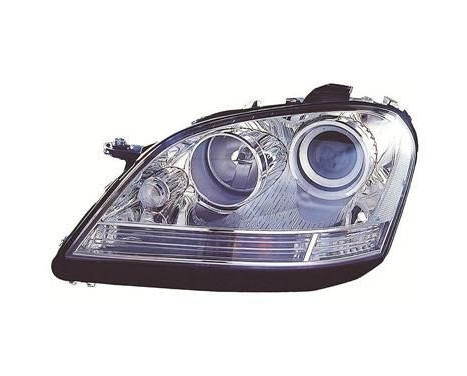 Headlight left until 7/'08 H7+H7 including actuator 3087961 Van Wezel, Image 2