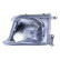 Headlight left until 7/'99 H4 5381941 Van Wezel, Thumbnail 2