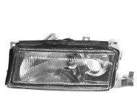 Headlight left until 9/'00 H4 + H3 (with FOG LIGHT HOLE) 7620963 Van Wezel